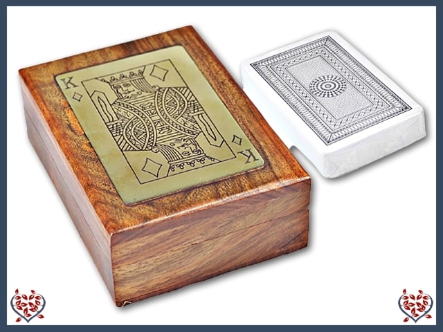 SINGLE CARDS BOX - KING | Traditional Games - Paul Martyn Interiors