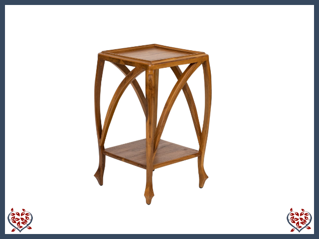 SQUARE NOUVEAU TABLE ~ TEAK COLLECTION