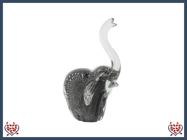 GLASS HANDMADE ELEPHANT | Decor - Paul Martyn Interiors