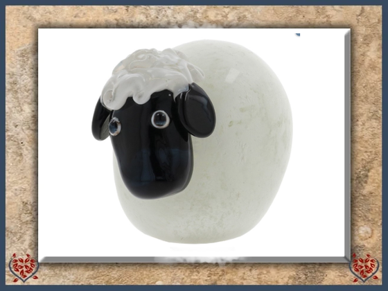 GLASS HANDMADE SHEEP | Decor - Paul Martyn Interiors