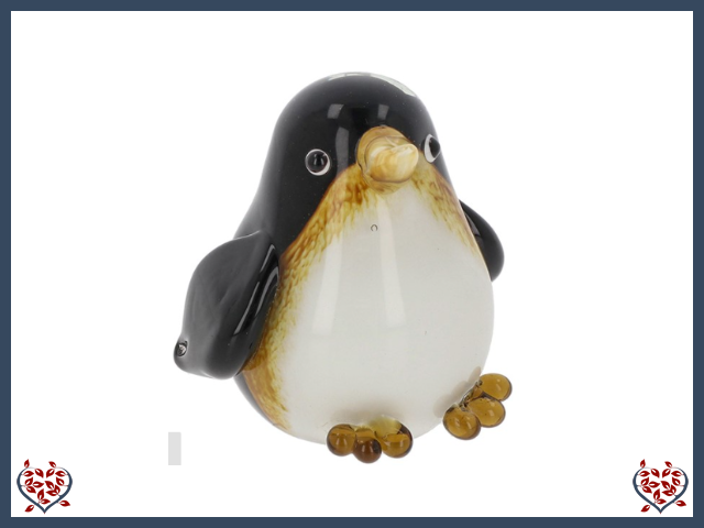 GLASS HANDMADE PENGUIN | Decor - Paul Martyn Interiors