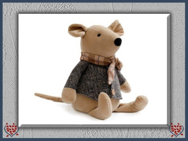 MOUSE DOORSTOP | Doorstops & Draught Excluders - Paul Martyn Interiors