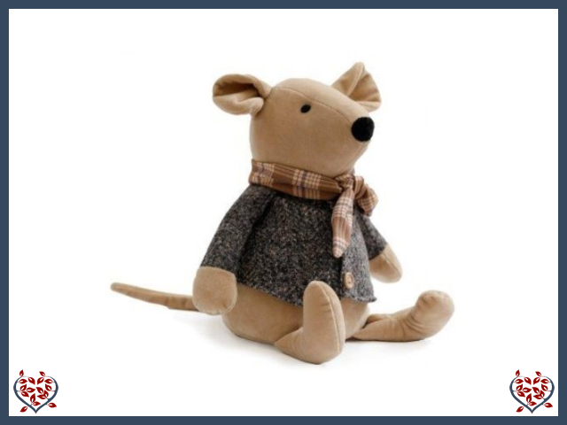MOUSE DOORSTOP | Doorstops & Draught Excluders - Paul Martyn Interiors