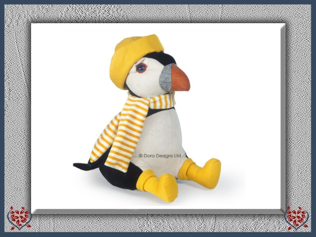 JOHN FISCHER PUFFIN DOORSTOP | Doorstops & Draught Excluders