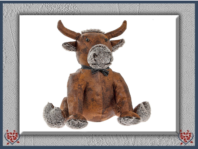 BULL DOORSTOP | Doorstops & Draught Excluders - Paul Martyn Interiors