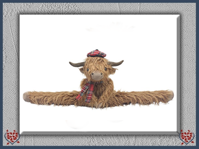 HIGHLAND COW DOORSTOP | Doorstops & Draught Excluders