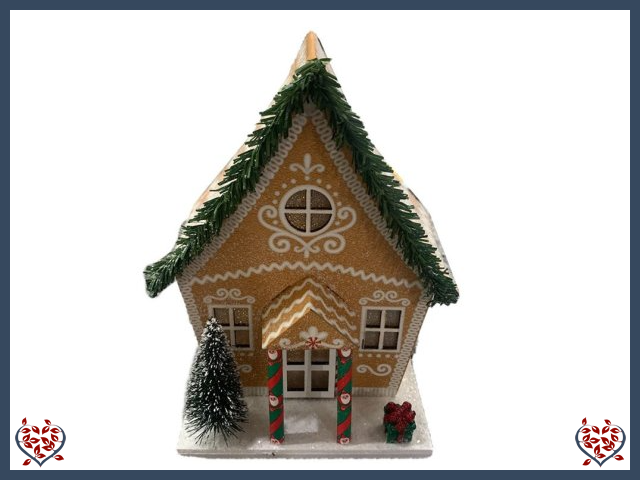 LED GINGERBREAD HOUSE