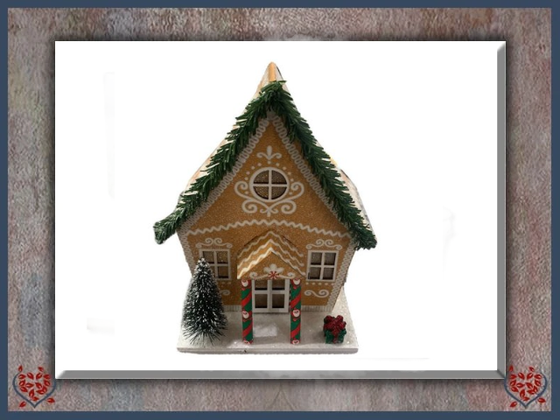 LED GINGERBREAD HOUSE
