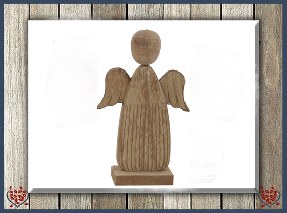 RUSTIC WOOD ANGEL | Wooden Accessories