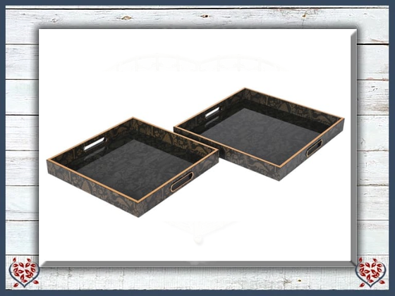 SET OF 2 CLASSICAL GARDEN TRAYS | Kitchenware