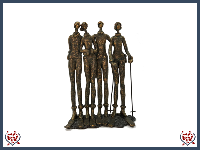 SKI CLUB ~ POLYRESIN FIGURINE | Figurine