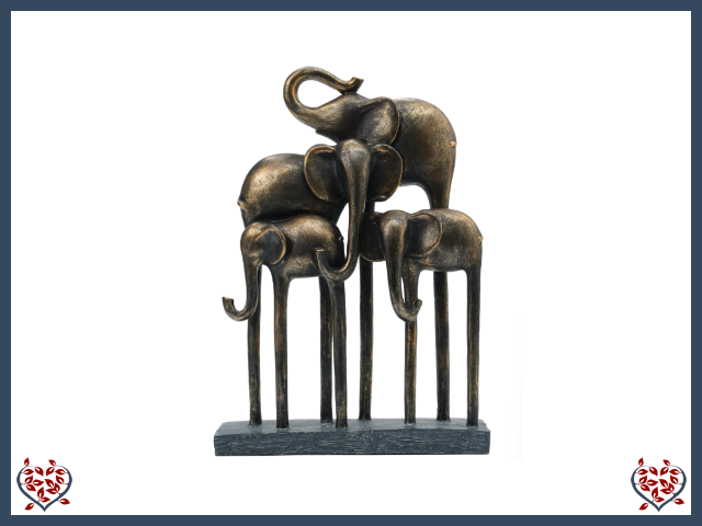 ELEPHANT SANCTUARY ~ POLYRESIN FIGURINE | Figurine