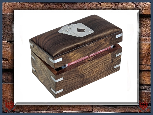 DOUBLE CHEST CARD BOX | Traditional Games