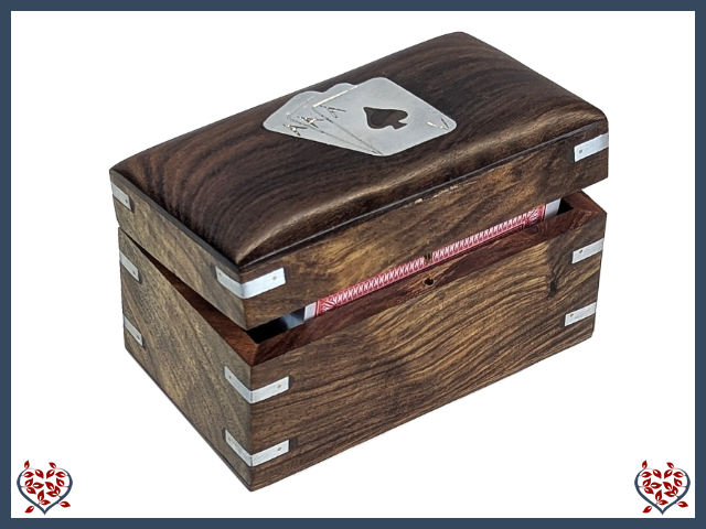 DOUBLE CHEST CARD BOX | Traditional Games