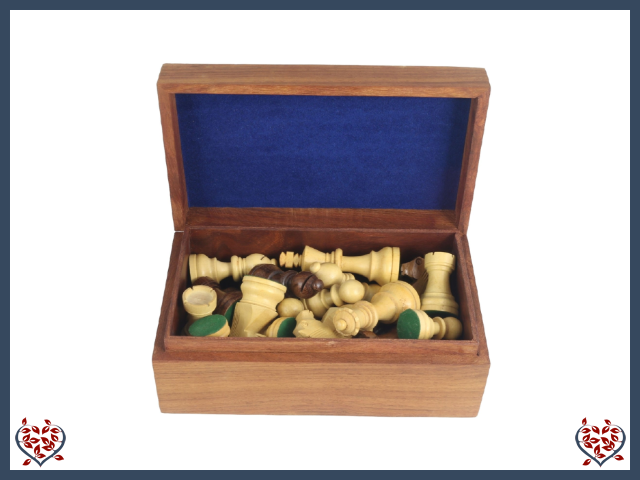 CHESS PIECES IN BOX | Traditional Games