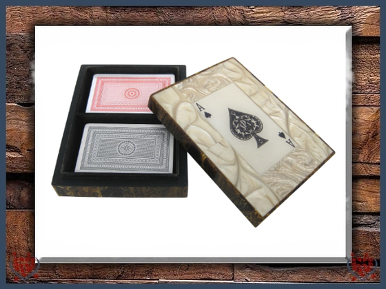 DOUBLE CARD BOX | Traditional Games