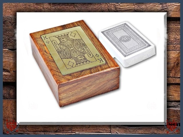 SINGLE CARDS BOX - KING | Traditional Games - Paul Martyn Interiors