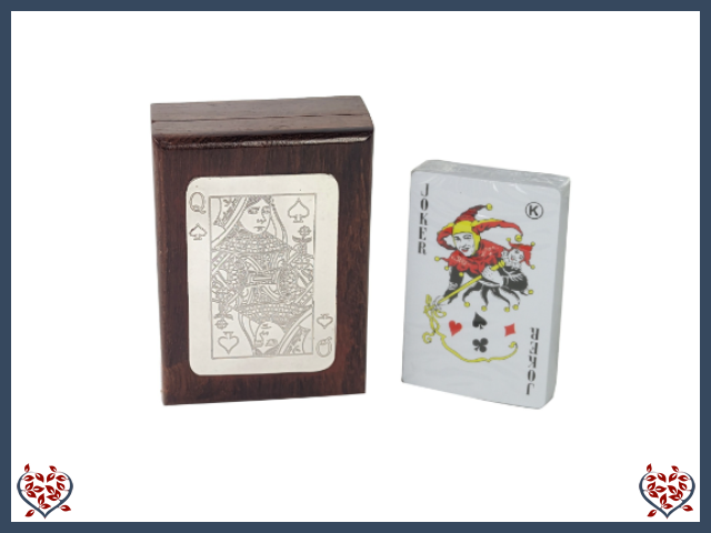 SINGLE CARDS BOX - QUEEN | Traditional Games