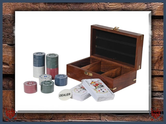 POKER SET IN BOX | Traditional Games