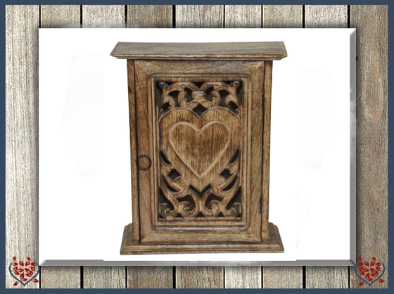 WOODEN KEY BOX | Wooden Home Accessories - Paul Martyn Interiors