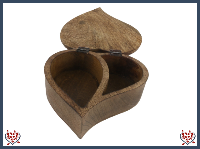 HEART SHAPE BOX | Wooden Boxes & Bowls
