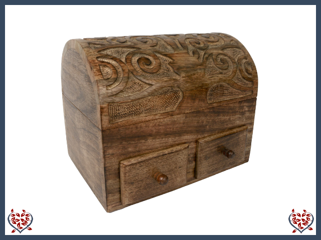 TREE OF LIFE DOME TOP BOX | Wooden Boxes & Bowls