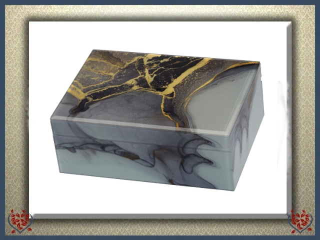 MOLTEN GOLD DESIGN JEWELLERY BOX | Jewellery Boxes