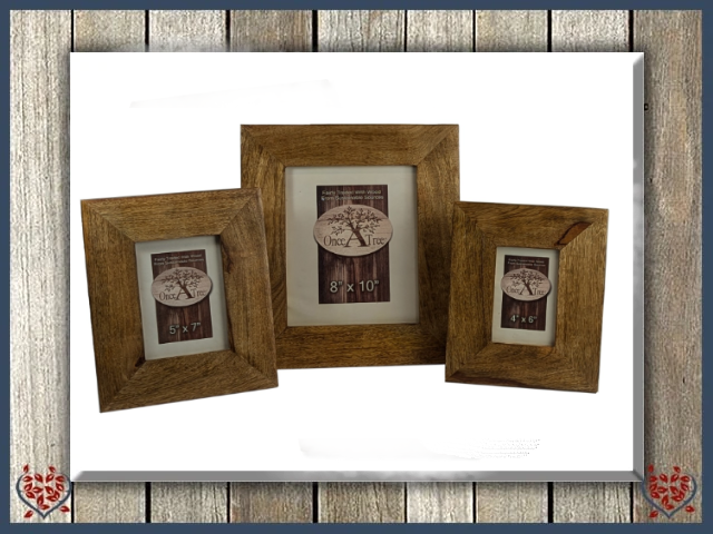 MANGO WOOD PHOTO FRAMES | Wooden Accessories