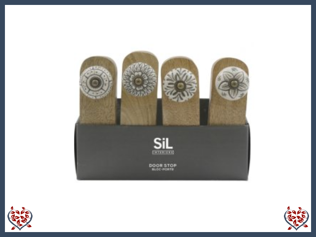 4/A WOODEN DOORSTOP | Doorstops & Draught Excluders
