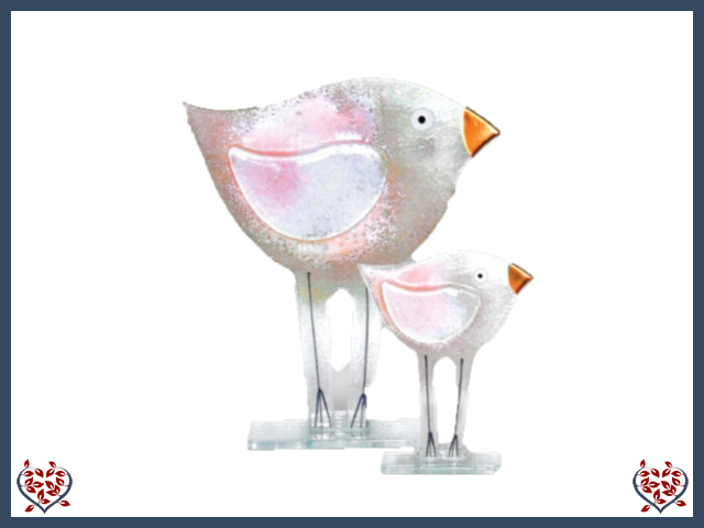 BIRD (PINK) ~ SMALL | Nobile Glassware