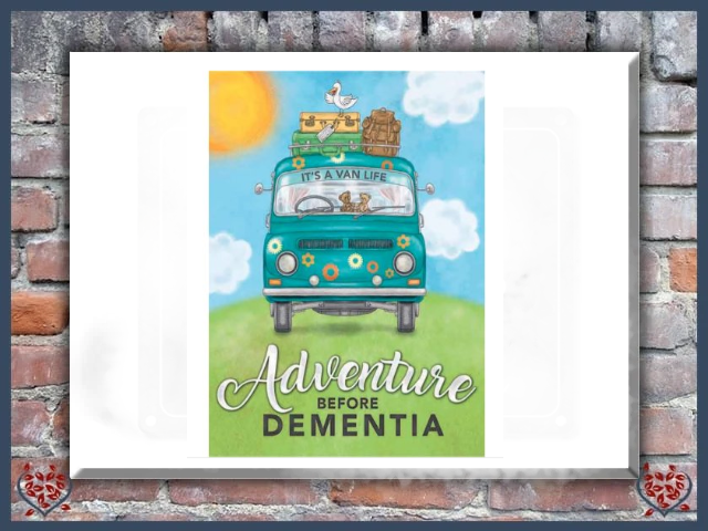 CARAVAN ADVENTURE ~ METAL SIGN |  Wall Decor