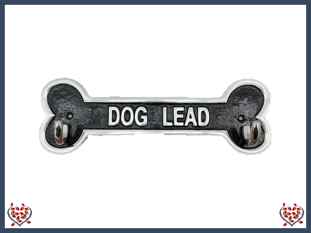 DOG LEAD ~ METAL HOOKS | Wall Decor