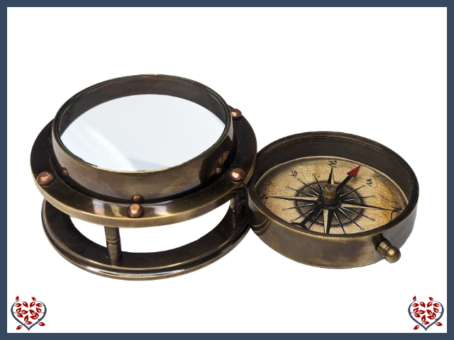 COMPASS MAGNIFYING GLASS | Men's Gifts
