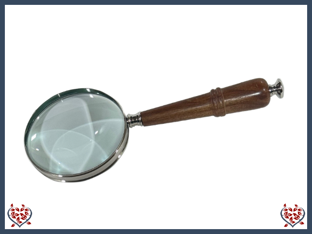 NICKEL MAGNIFYING GLASS | Men's Gifts