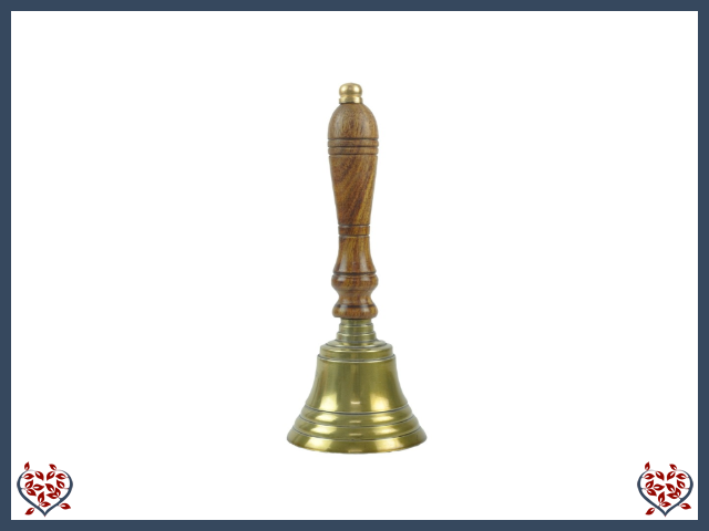 WOODEN HANDLE BELL | Men's Gifts
