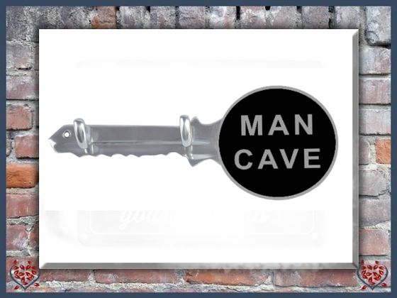MAN CAVE KEY HOLDERS  | Metalware