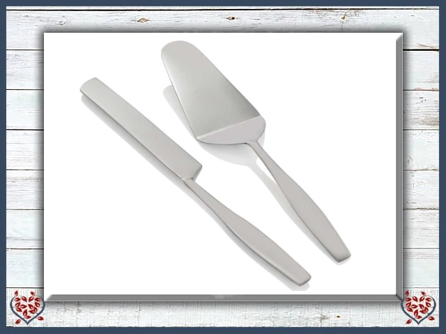 CAKE KNIFE AND SERVER SET | Kitchenware
