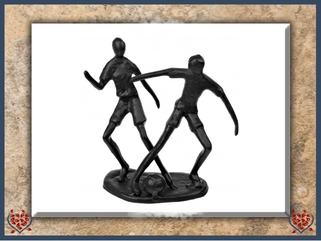 FOOTBALLERS ~ METAL FIGURINE | Figurine