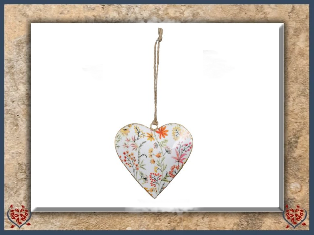 FLORAL HANGING HEART | Decor