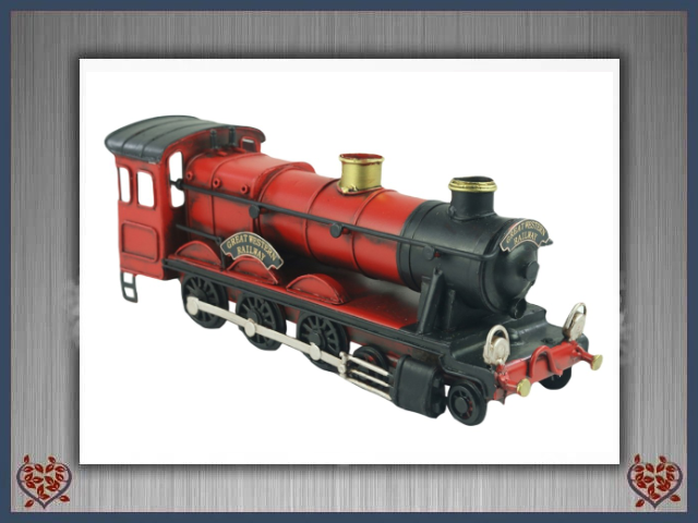 STEAM TRAIN ~ METAL  | Men's gifts