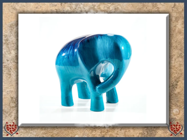 AQUA ELEPHANT (EXTRA LARGE) | Decor