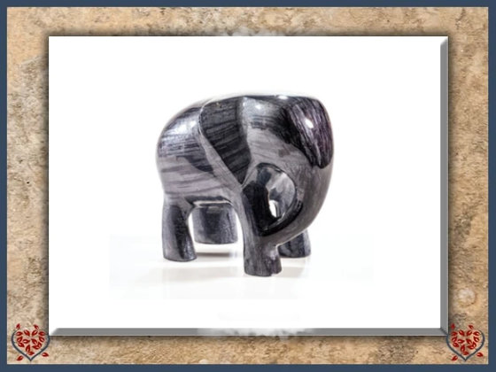 BLACK ELEPHANT (LARGE) | Decor