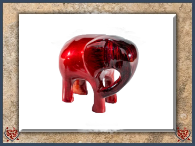 RED ELEPHANT (EXTRA LARGE) | Decor