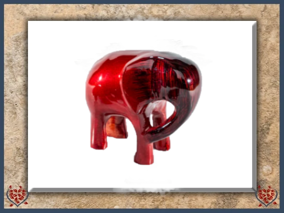 RED ELEPHANT (EXTRA LARGE) | Decor