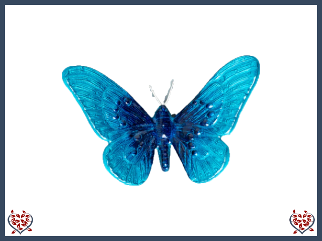 AQUA BUTTERFLY (LARGE) | Decor - Paul Martyn Interiors