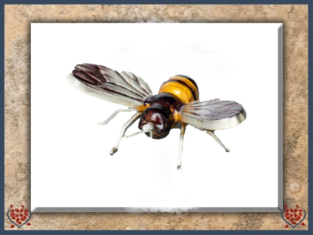 SILVER WING BEE (SMALL) | Decor