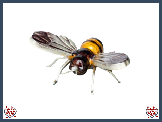 SILVER WING BEE (SMALL) | Decor