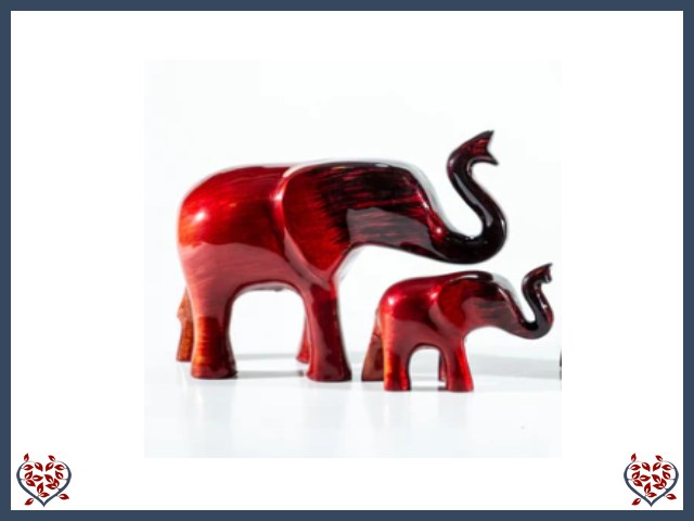 BRUSHED ELEPHANT TRUNK UP (LARGE) | Decor