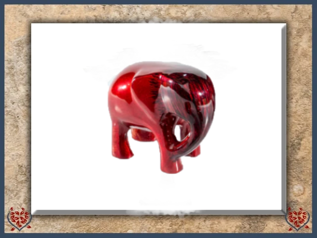 RED ELEPHANT (LARGE) | Decor