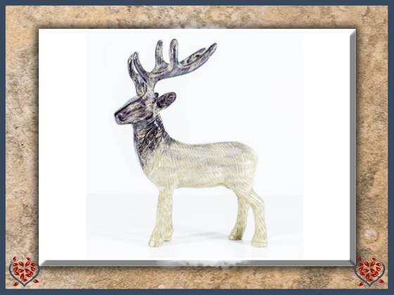 SILVER STAG (EXTRA LARGE) | Decor